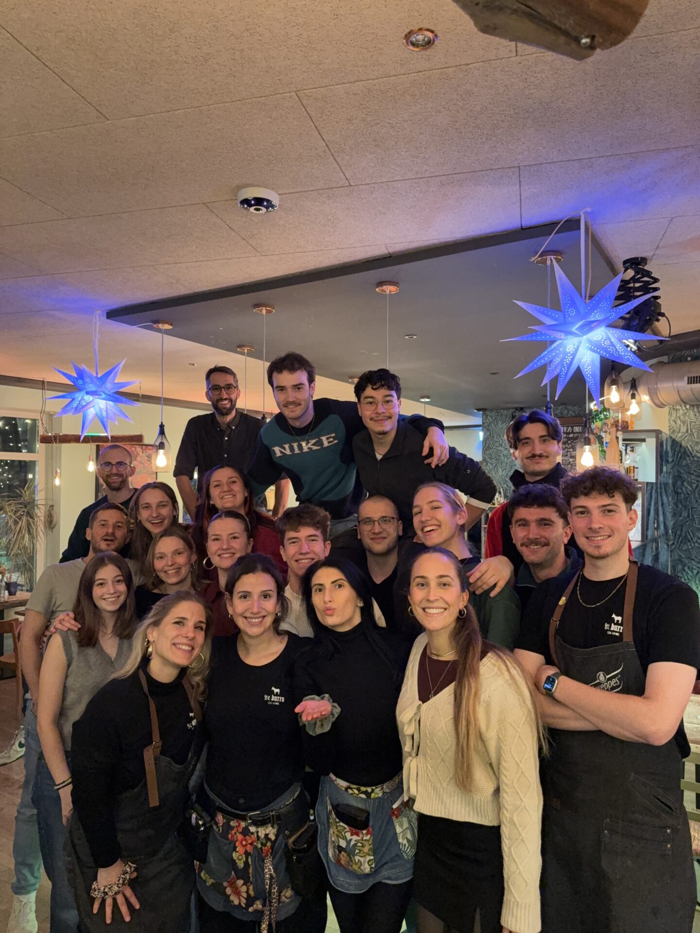 Teambild Weihnachtsfeier 2023